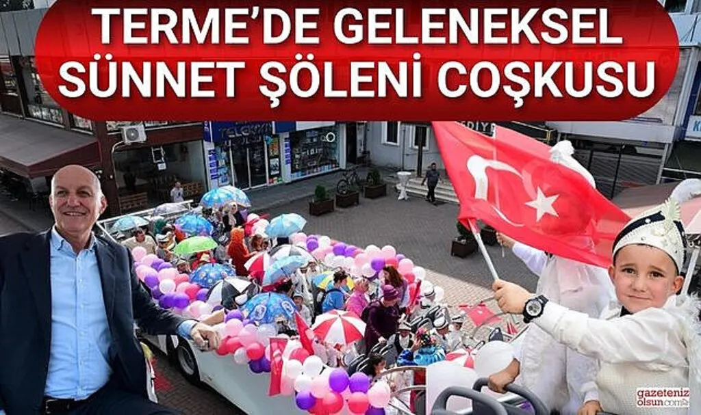 Terme’de Geleneksel Sünnet Şöleni Coşkusu