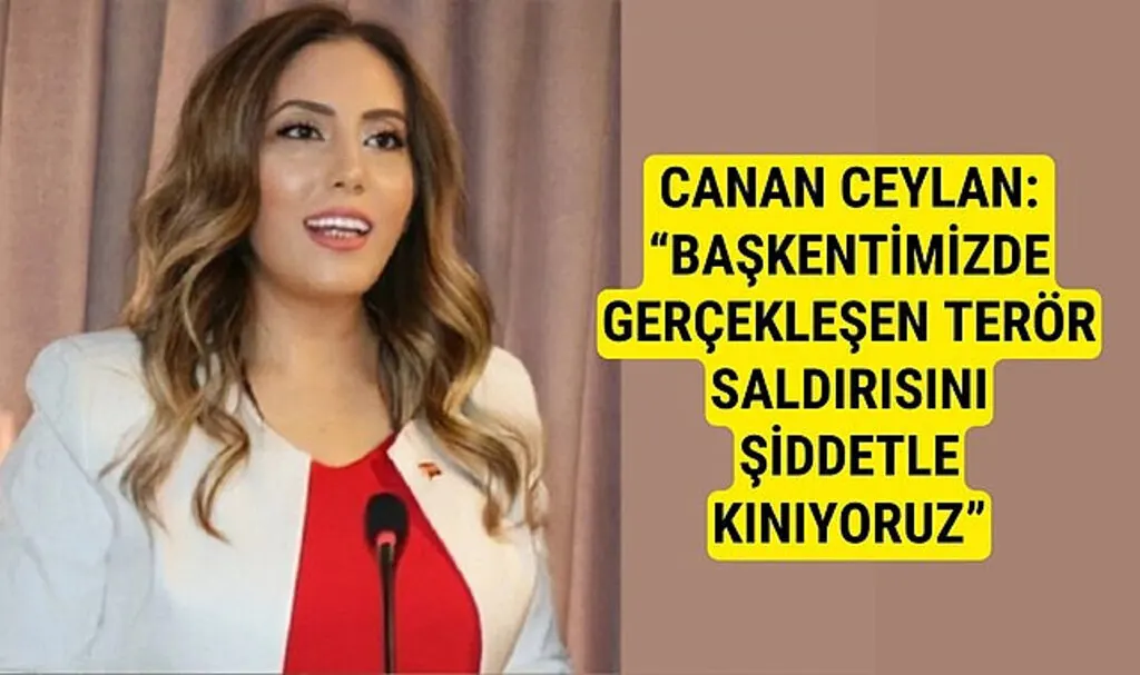 Başkan Canan Ceylan TUSAŞ'a hain saldırıyı kınadı