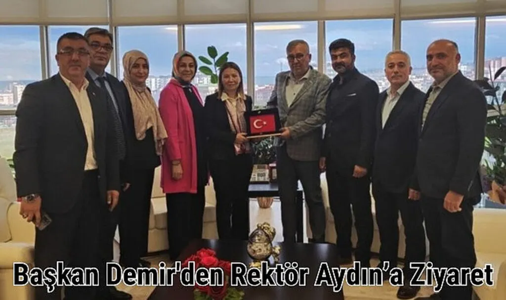 Başkan Demir'den Rektör Aydın’a Ziyaret