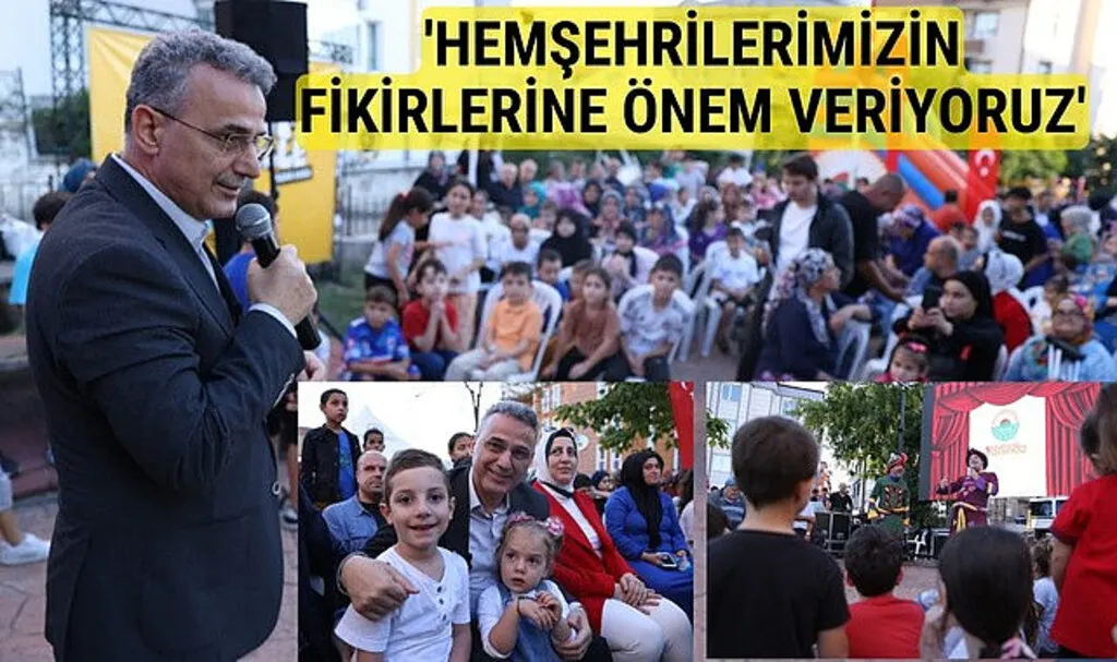 Başkan Kurnaz: İlkadım'ın geleceği için çalışıyoruz