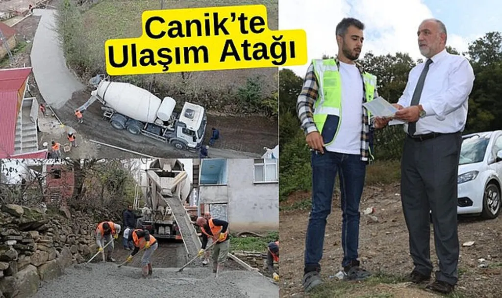 Canik’te güvenli ve konforlu ulaşım atağı 