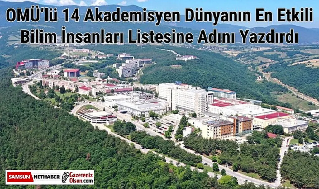 Dünyanın En Etkili Bilim İnsanları Listesine OMÜ'den 14 akademisyen