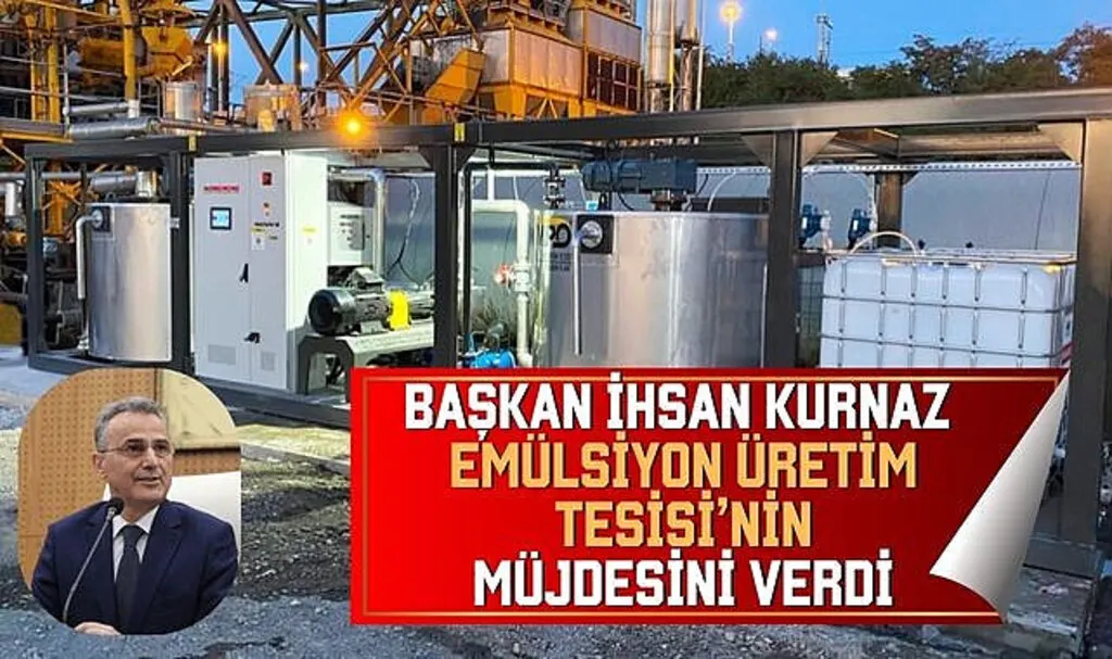 Emülsiyon Üretim Tesisi 2025 yılı itibariyle İlkadım’da