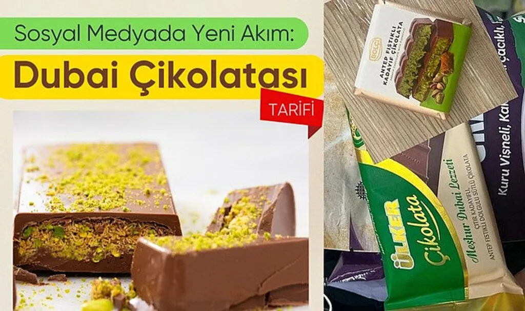 Ev Yapımı Dubai Çikolatası akımı başladı! Dubai Çikolatası nereden çıktı?