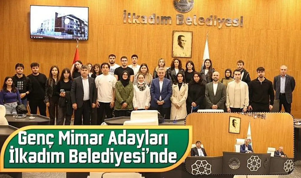 Genç Mimar Adayları İlkadım Belediyesi'nde
