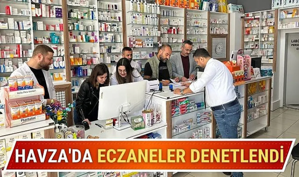 Havza'da Eczaneler Denetlendi