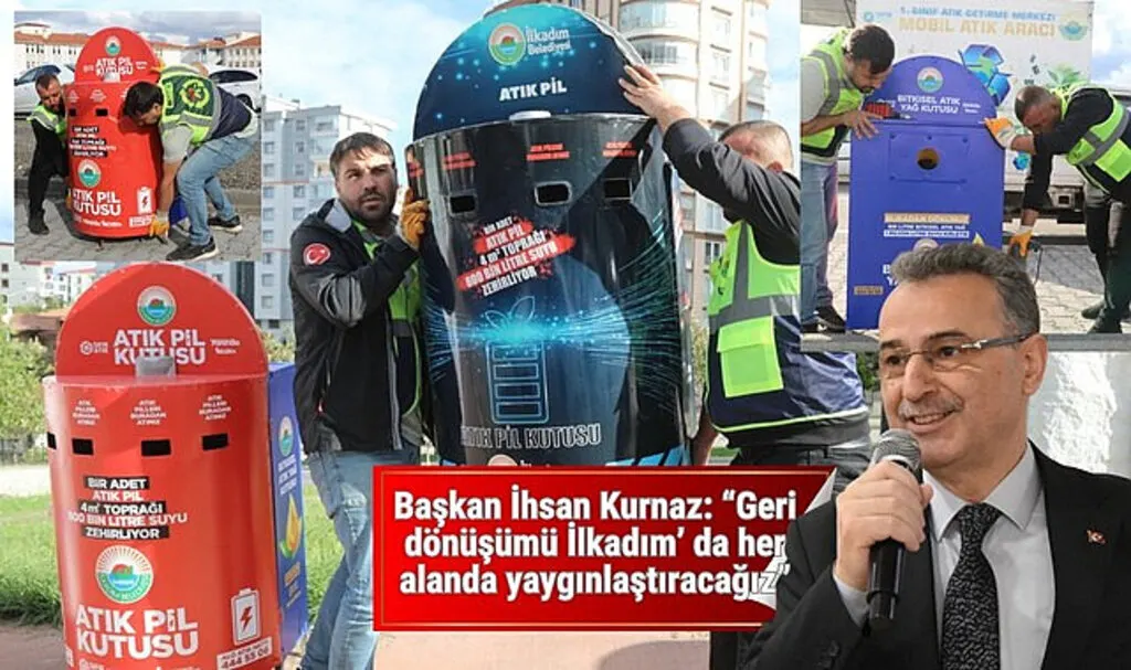 İlkadım Belediyesi Sıfır Atık'a hizmet eden AYPİKUT'ları yeniliyor