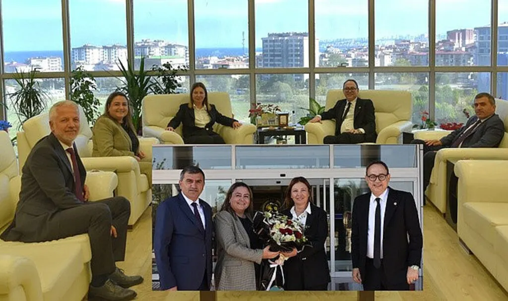 Milletvekili İlyas Topsakal’dan Rektör Aydın’a Hayırlı Olsun Ziyareti