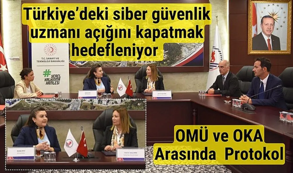 OMÜ ve OKA Arasında Türkiye Siber Vatan Programı Protokolü