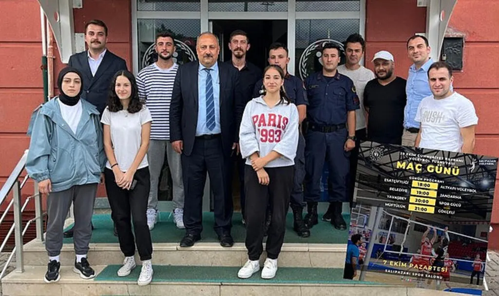 Salıpazarı Voleybol Turnuvası Başlıyor