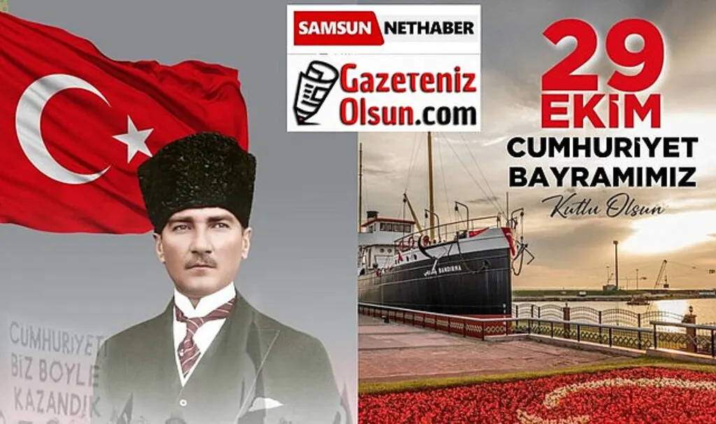 Samsun'da 29 Ekim Cumhuriyet Bayramı Programı nerede saat kaçta? 