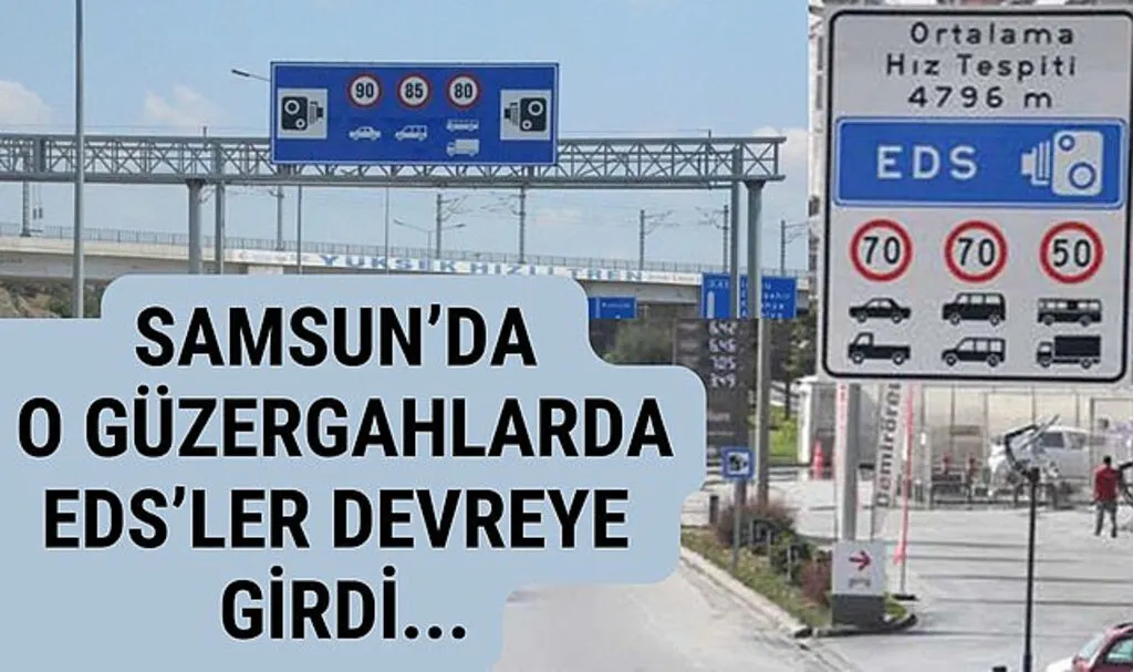 Samsun'da EDS'ler çalışıyor mu? O güzergahlarda EDS devreye girdi!