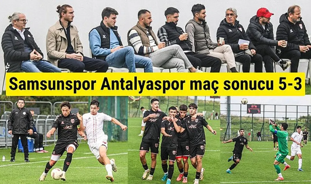 Samsunspor Antalyaspor maç sonucu 5-3