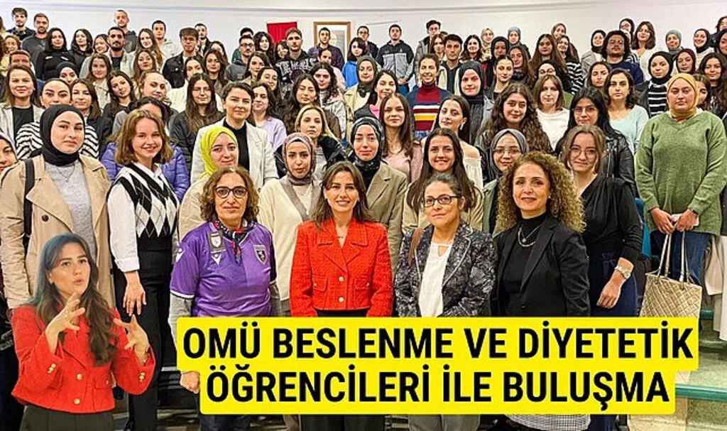 Samsunspor Diyetisyeni Özay öğrencilerle buluştu