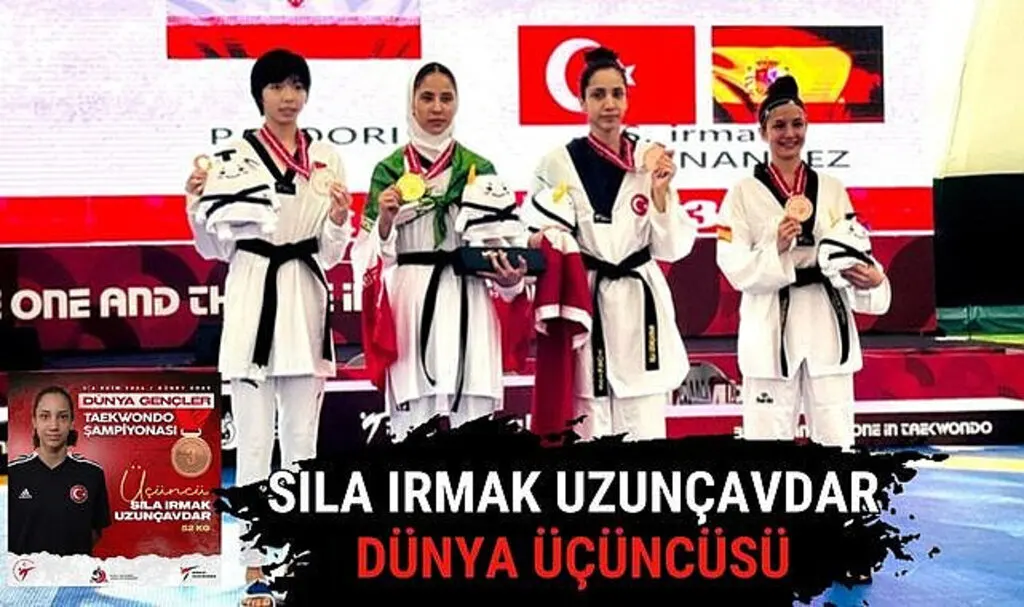 Sıla Irmak Uzunçavdar Dünya Üçüncüsü Oldu