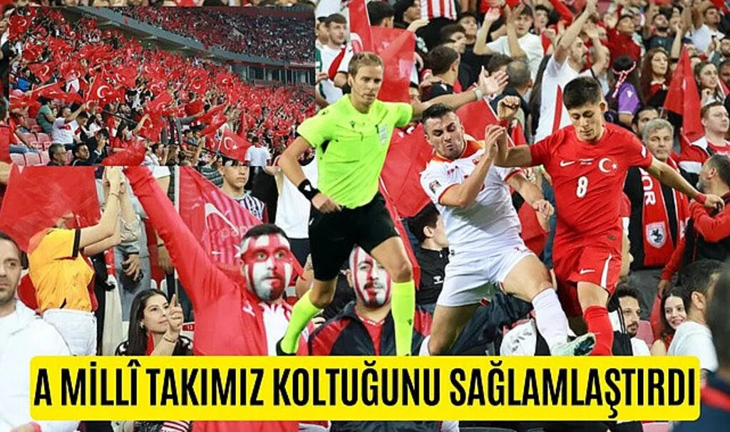 Türkiye Karadağ'ı Samsun'da tek golle devirdi