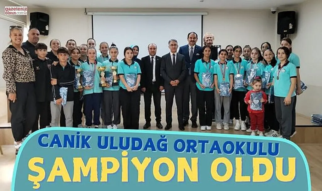 Türkiye'nin Spor Yıldızları Canik Uludağ Ortaokulu'ndan