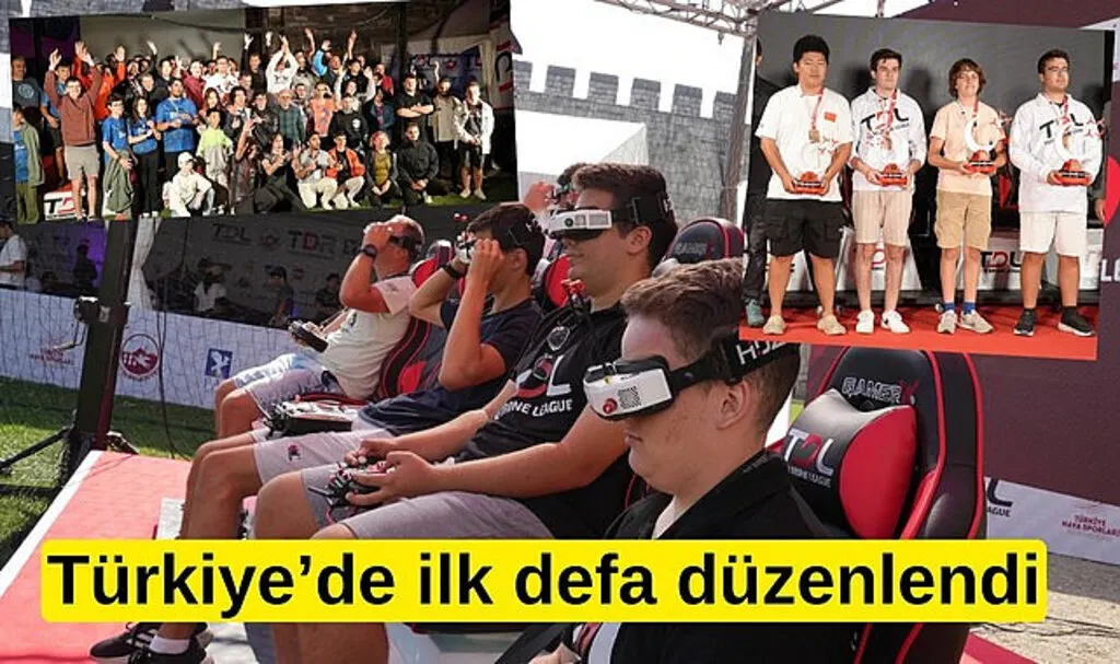 Ülkemizde ilk defa yapıldı! Türkiye Drone Race FAI yarışı kazananları belli oldu