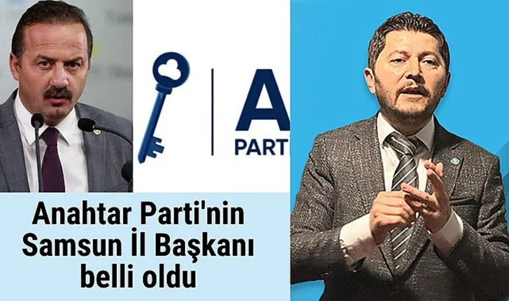 Ahmet Karkucak Anahtar Parti'nin Samsun İl Başkanı Oldu