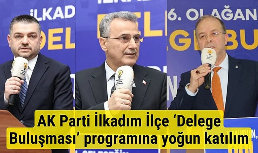 AK Parti İlkadım Ailesi Delege Yemeği'nde Buluştu