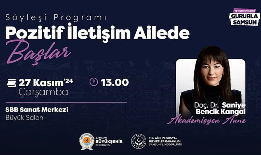 Akademisyen Anne Saniye Bencik Kangal Samsun'a geliyor