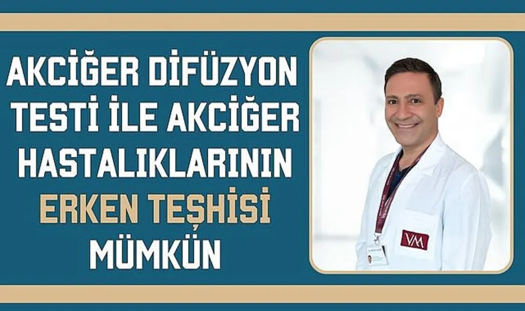 Akciğer difüzyon testi ile akciğer hastalıklarının erken teşhisi mümkün