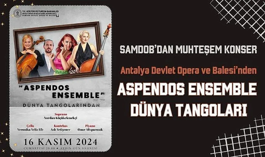 Antalya Devlet Opera ve Balesi’nden Aspendos Ensemble konseri