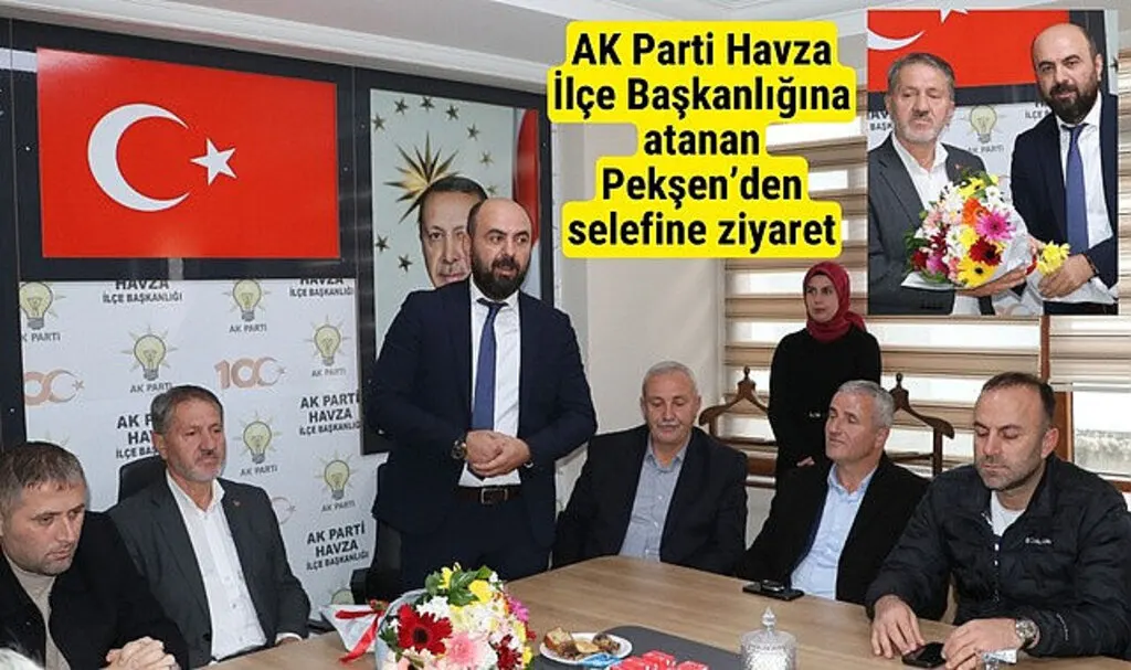 Aziz Pekşen AK Parti Havza İlçe Başkanı Oldu! Aziz Pekşen Kimdir?