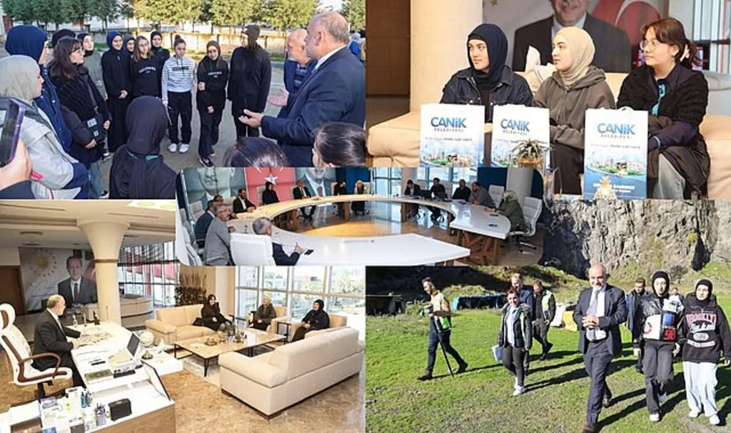 Başkan İbrahim Sandıkçı Geleceğin Belediye Başkanlarıyla Sahada
