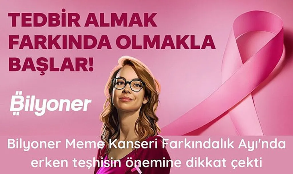 Bilyoner Meme Kanseri'nde erken teşhisin önemine dikkat çekti