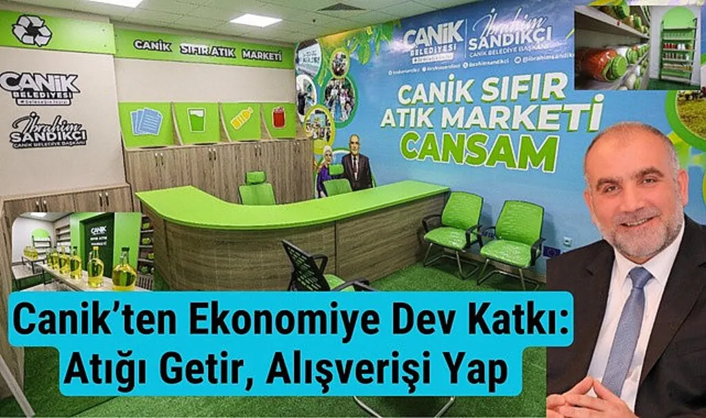 Canik Belediyesi'nden Atığı Getir, Alışverişi Yap