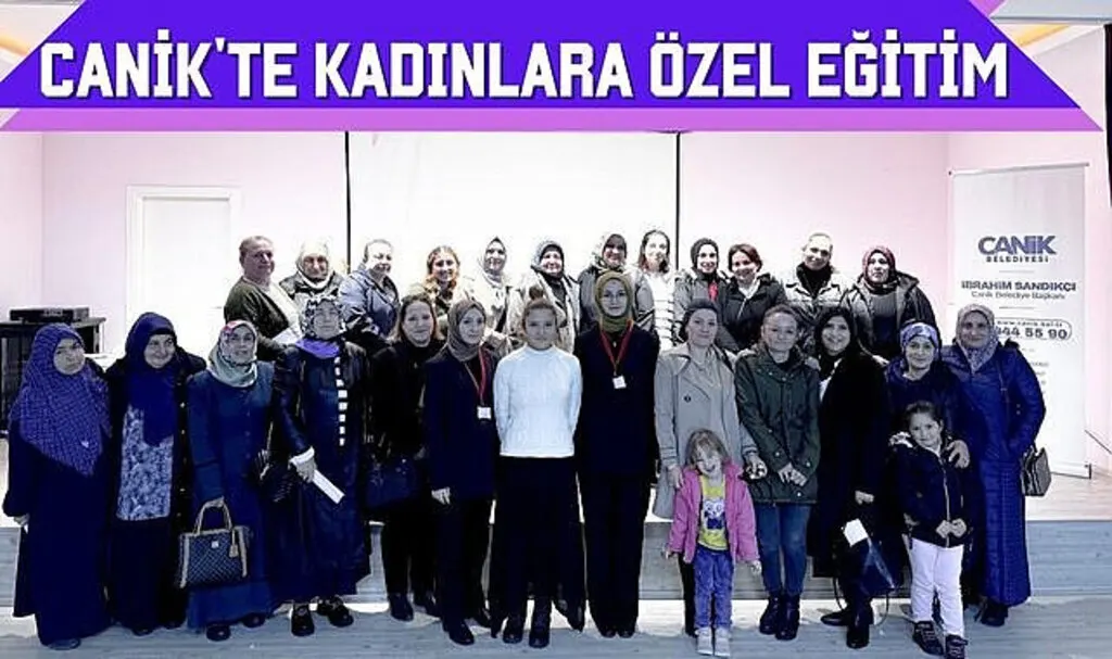 Canik'te Kadınlara Özel Eğitim 
