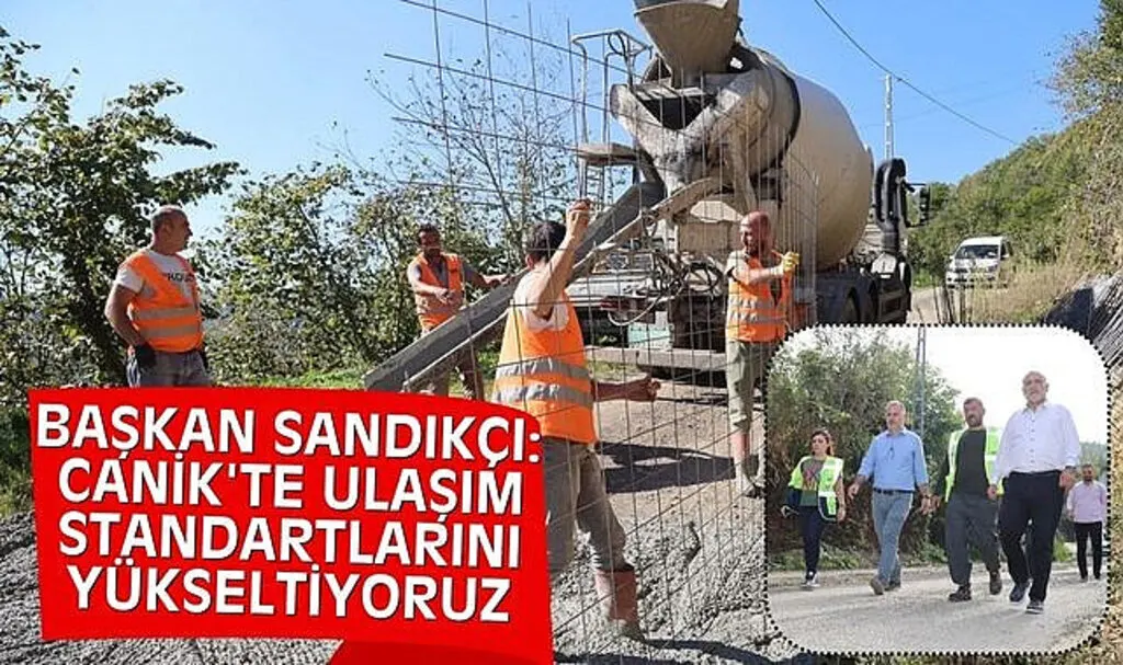 Canik'te ulaşım standartları yükseliyor