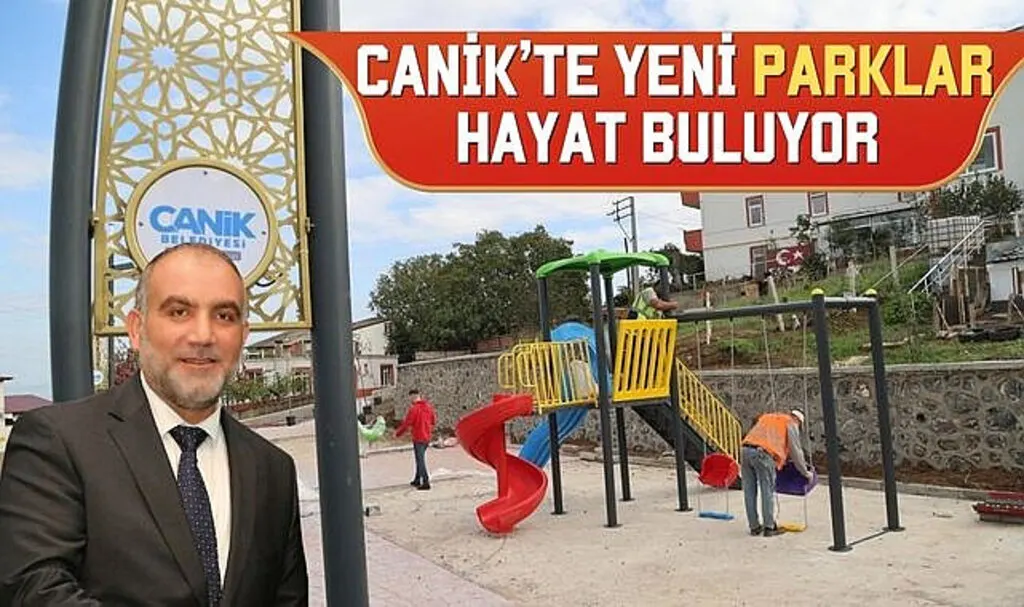 Canik’te Yeni Parklar Hayat Buluyor 