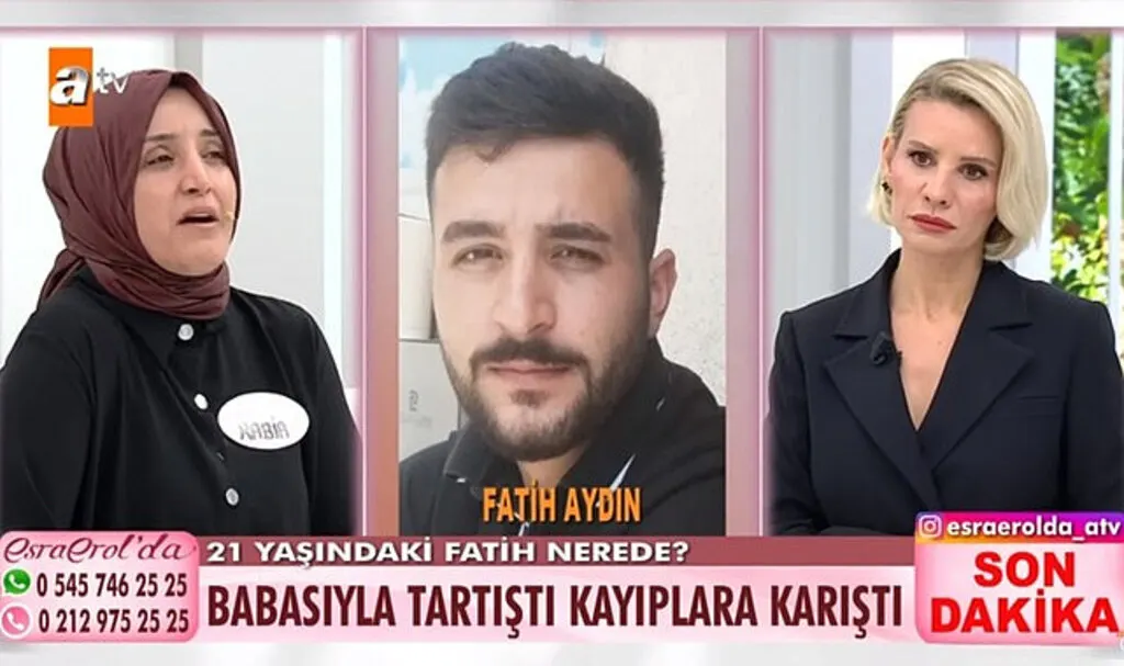 Esra Erol Fatih Aydın'ı bulana toplanan para ödül verecek!
