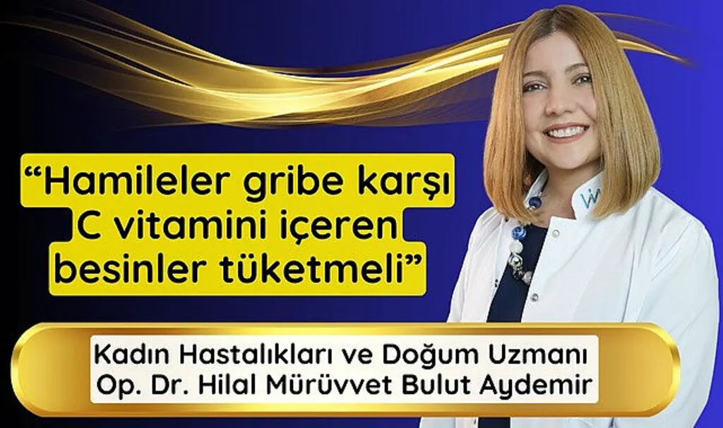 Hamileler gribe karşı C vitamini içeren besinler tüketmeli