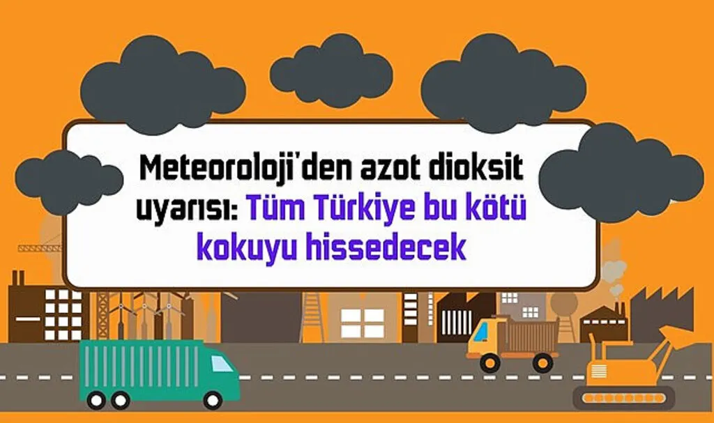 Hava'daki kötü kokunun nedeni azot dioksit nedir?