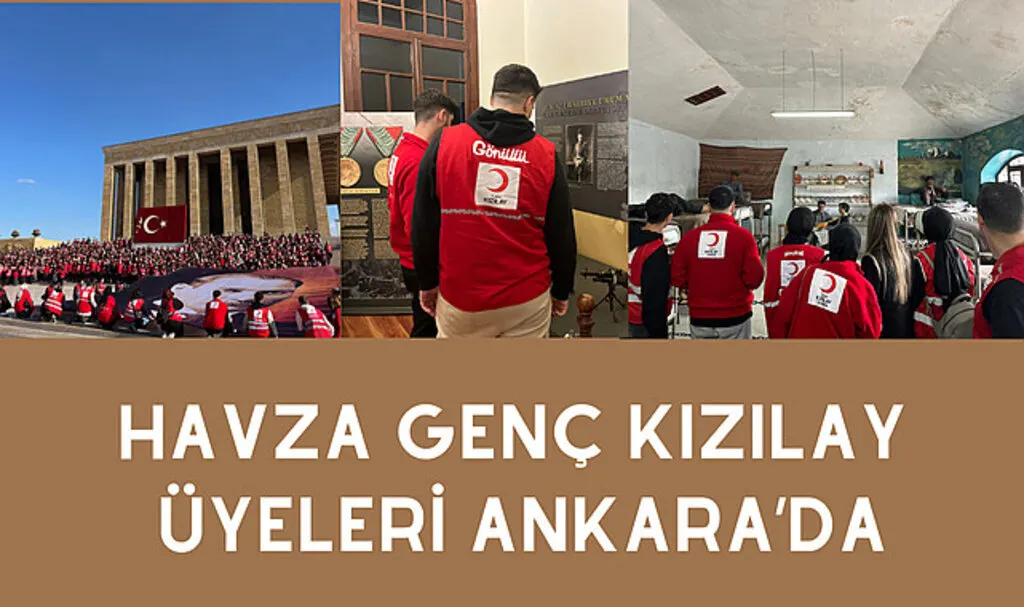 Havza Genç Kızılay Üyeleri Ankara’da