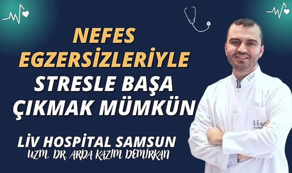 Nefes egzersizleriyle stresle başa çıkmak mümkün