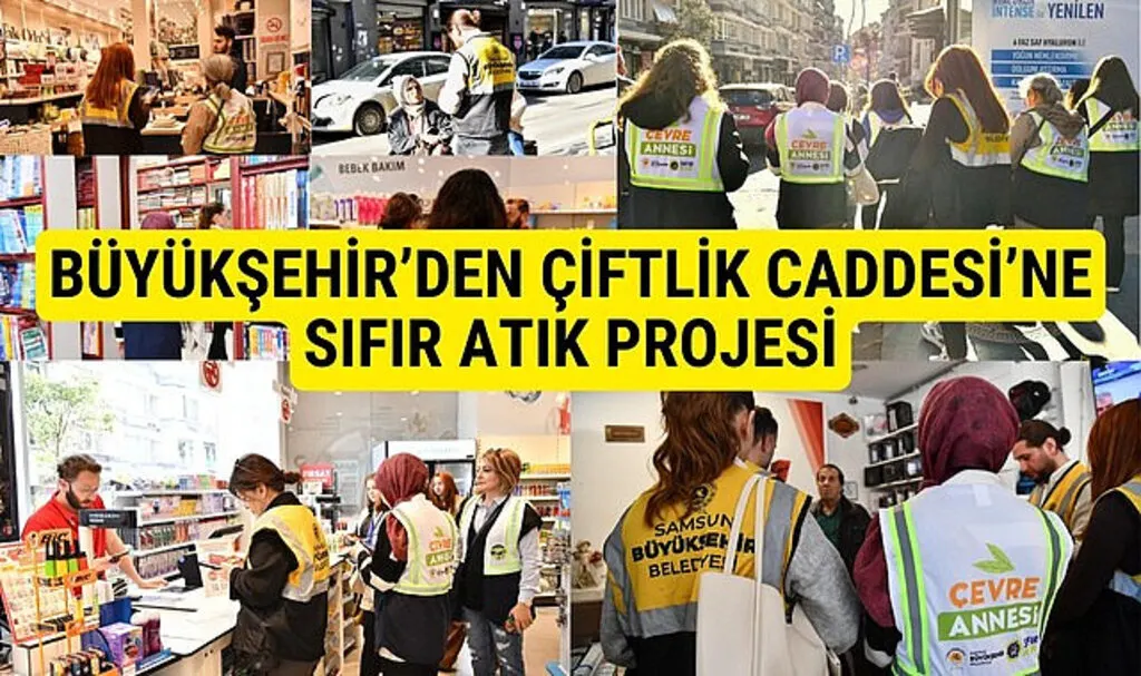 Samsun Büyükşehir Belediyesi'nden Sıfır Atık Projesi