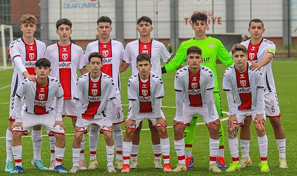 Samsunspor U15 Trabzonspor ile 1-1 berabere kaldı