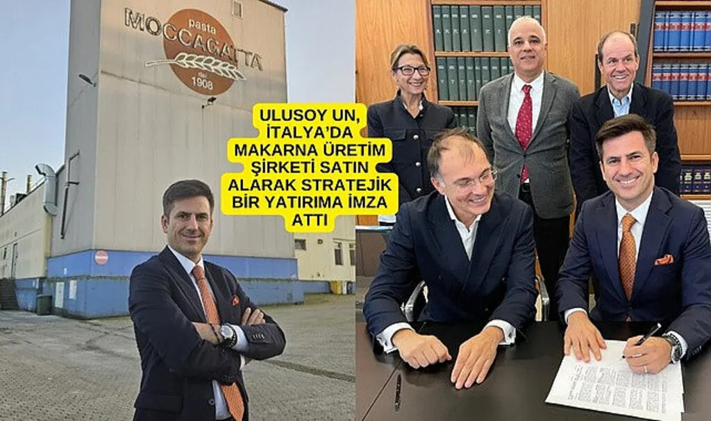 Ulusoy Un İtalya'da Makarna Üretim Şirketi Satın Altı