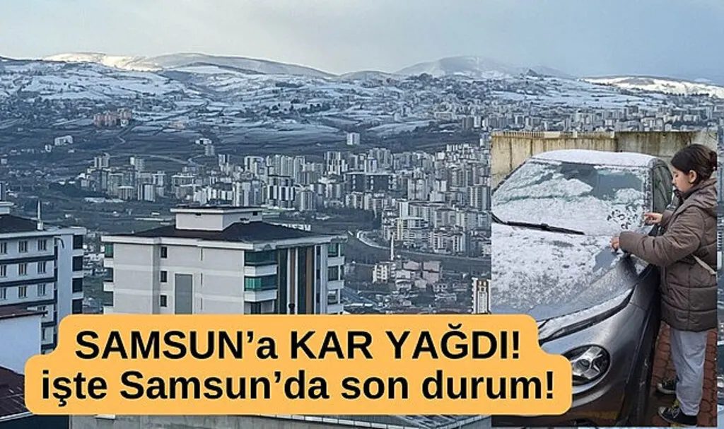15 Aralık Pazar Samsun Hava Durumu: Samsun'a Kar Yağar Mı?