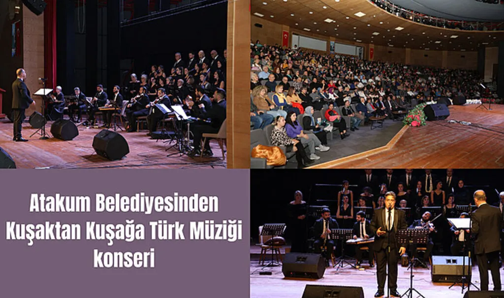 Atakum Belediyesinden Kuşaktan Kuşağa Türk Müziği konseri