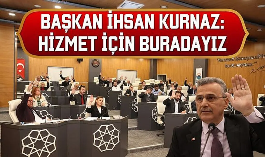 Başkan İhsan Kurnaz: Hizmet için buradayız