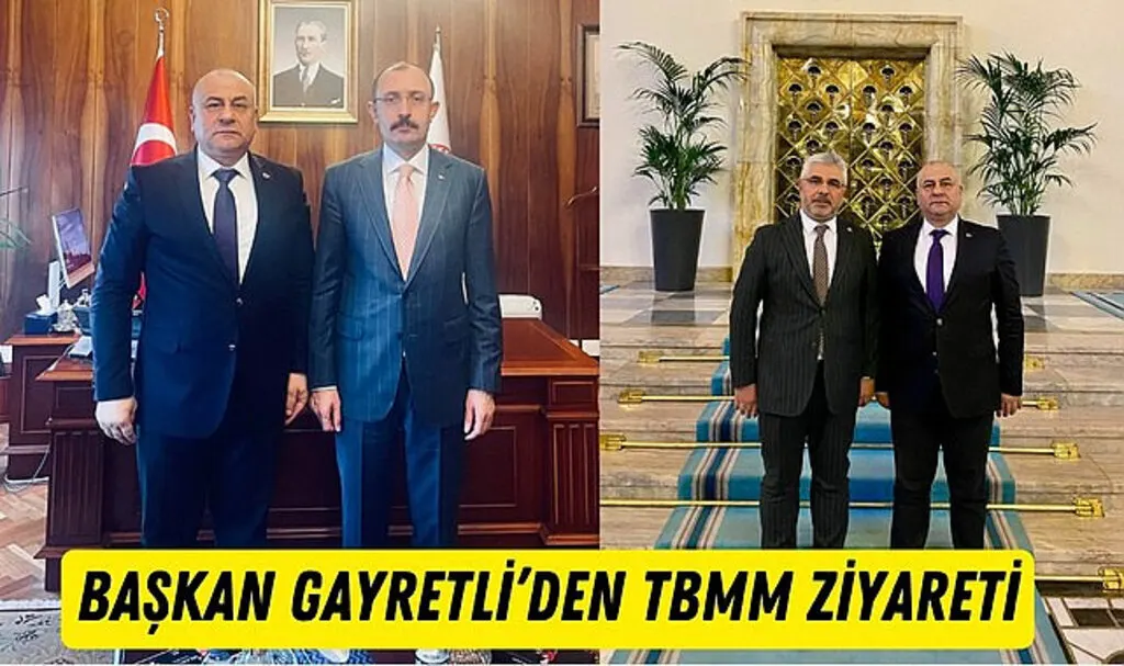 Bem Bir Sen Samsun Şube Başkanı Gayretli’den TBMM ziyareti