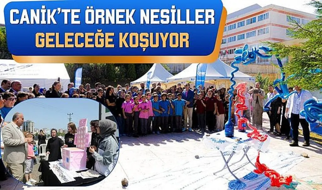 Canik’te Örnek Nesiller Geleceğe Koşuyor