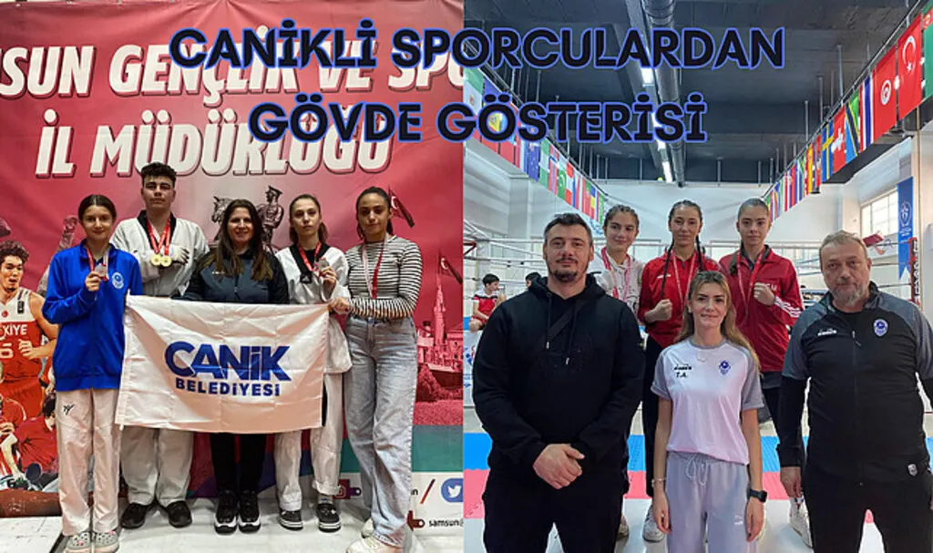 Canikli Sporculardan Gövde Gösterisi