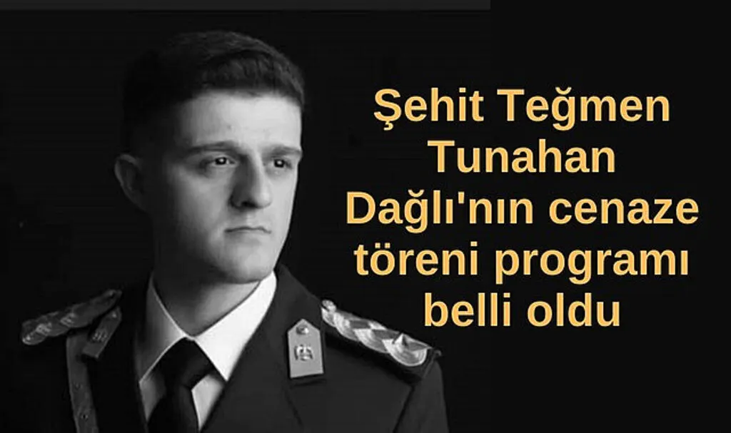 Samsunlu Şehit Teğmen Tunahan Dağlı cenaze töreni programı belli oldu