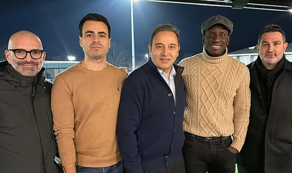 Samsunspor Heyeti Fransa'da USL Dunkerque Takımında